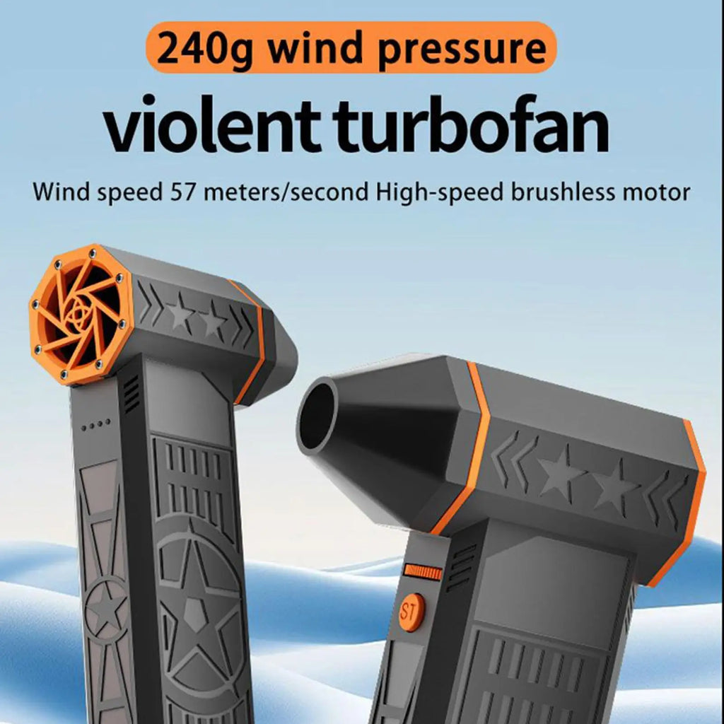 Air Duster For Car Rechargeable Portable Detailing Supplies Car Cleaning Blower Snow Air Duster For Truck RV SUV Frost Household