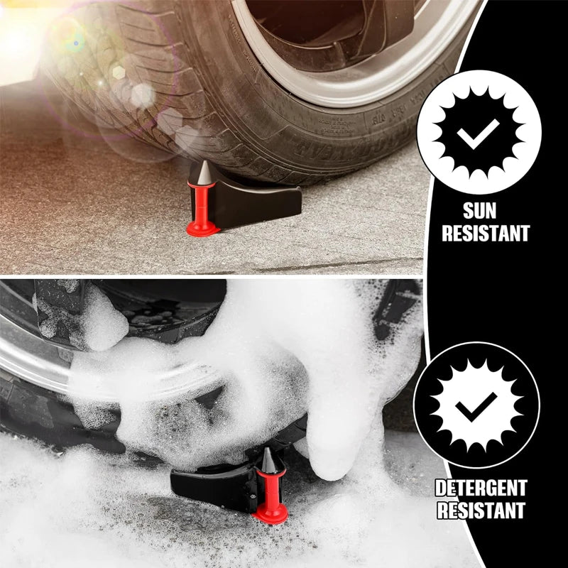 Car Hose Slide Tire Wedge Wash Tube Anti-pinch Tools Portable Tire Wedge Universal Car Washing Water Pipe Auto Detailing Tools