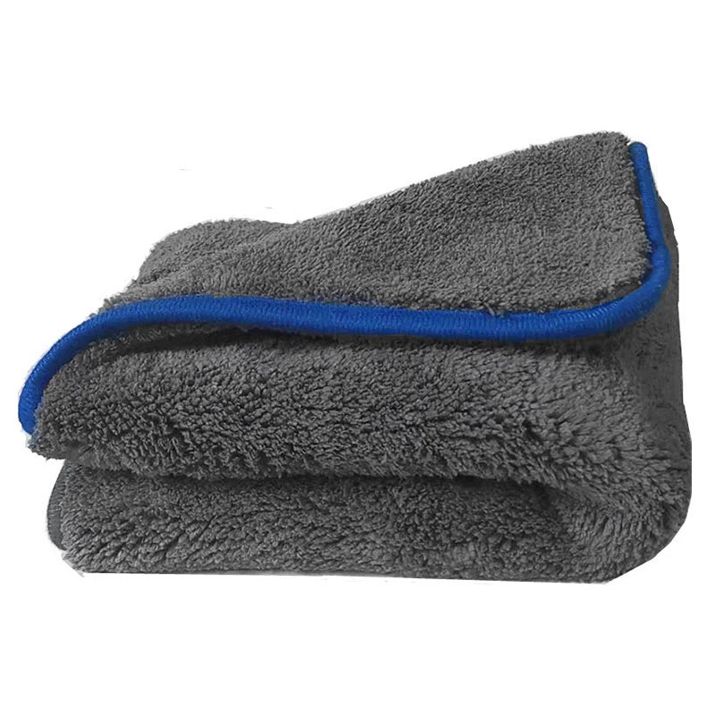 SEAMETAL 40x40CM Car Wash Microfiber Towel 1200GSM Super Absorption Car Cleaning Drying Cloth Hemming Towels Detailing Care Rags