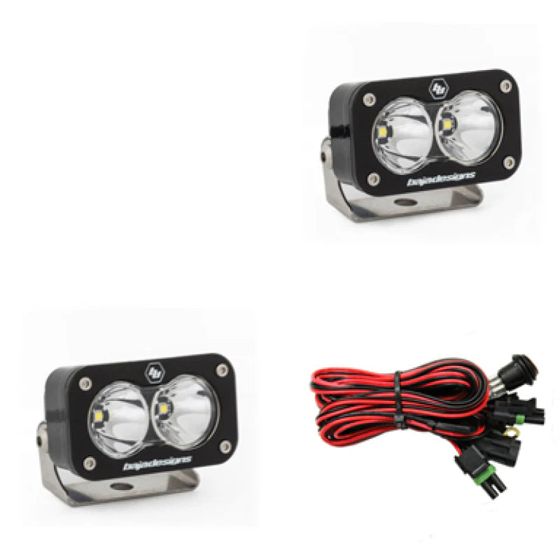 Baja Designs S2 Pro Series LED Light Pods Spot Pattern (Pair)