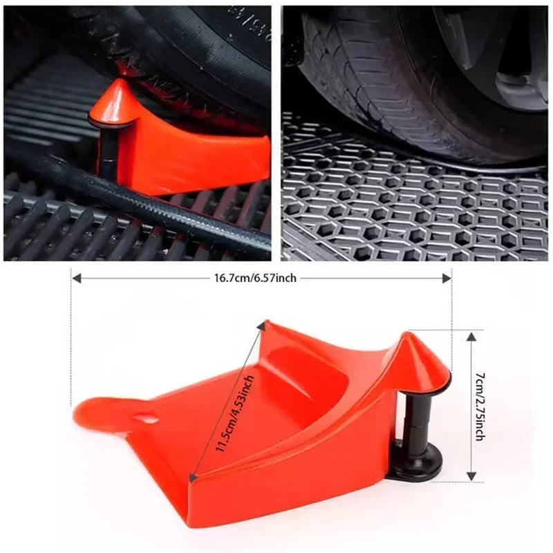 Car Hose Slide Tire Wedge Wash Tube Anti-pinch Tools Portable Tire Wedge Universal Car Washing Water Pipe Auto Detailing Tools